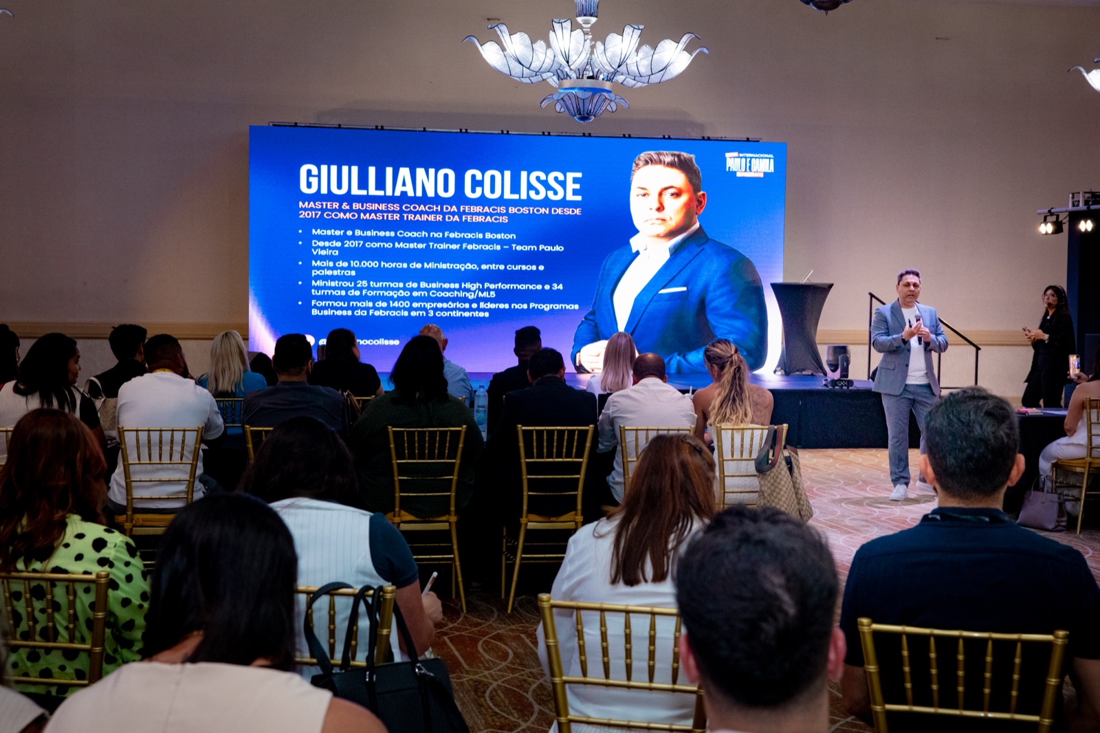 Giulliano Colisse apresentando